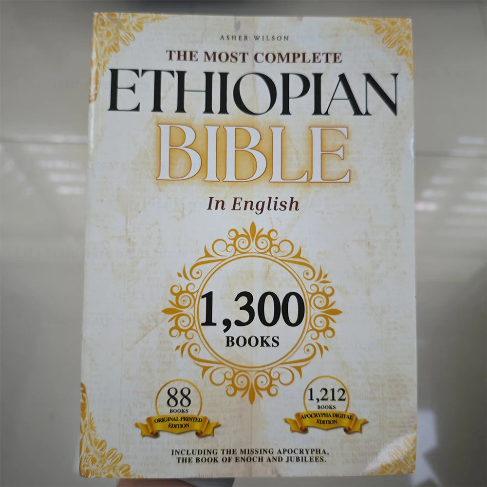 THE COMPLETE ETHIOPIAN BIBLE in English 88 Scriptures: including Missing Apocrypha of Enoch Jubilees(Divided into two volumes)