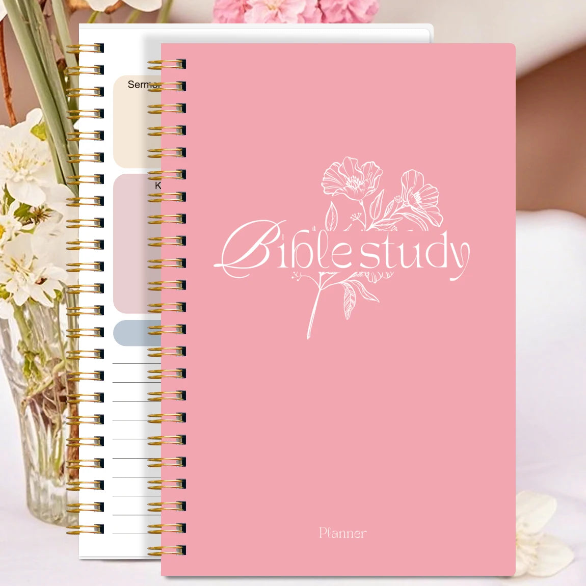 Daily Bible Study Journal - S.O.A.P. Method Bible Study Church Notebook, Daily Devotional Notebook Prayer Journal Note Taking