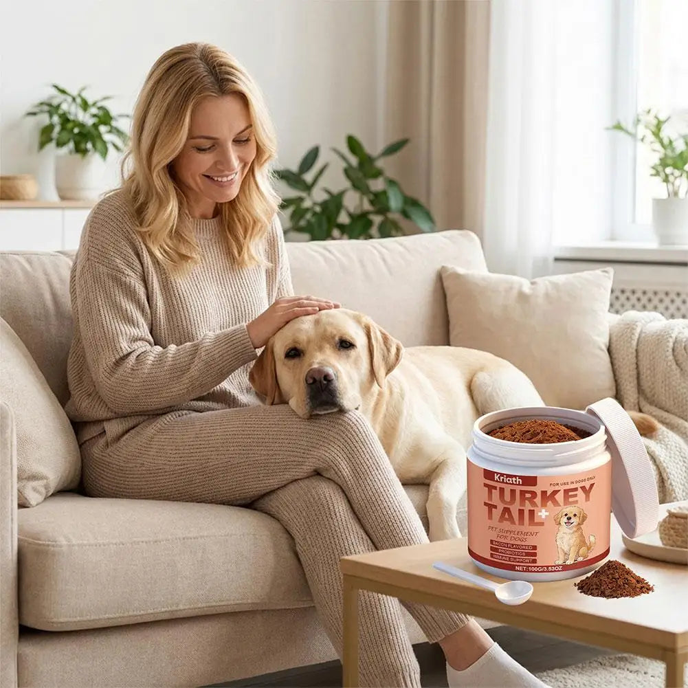 100g Dog Probiotics Immune Support Agent Elderly Dog Maintenance Joint Intestinal Skin Care Bacon Flavored Pet Health Supplement