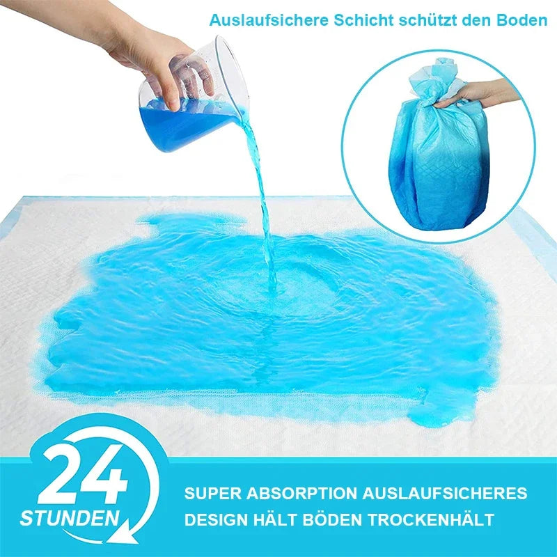 100pc Pet diapers 45*60cm/60*90cm Cats Dog Diapers Super Absorbent Pet Diaper Dog Pee Pad Quick dry Disposable Urine Nappy Mat