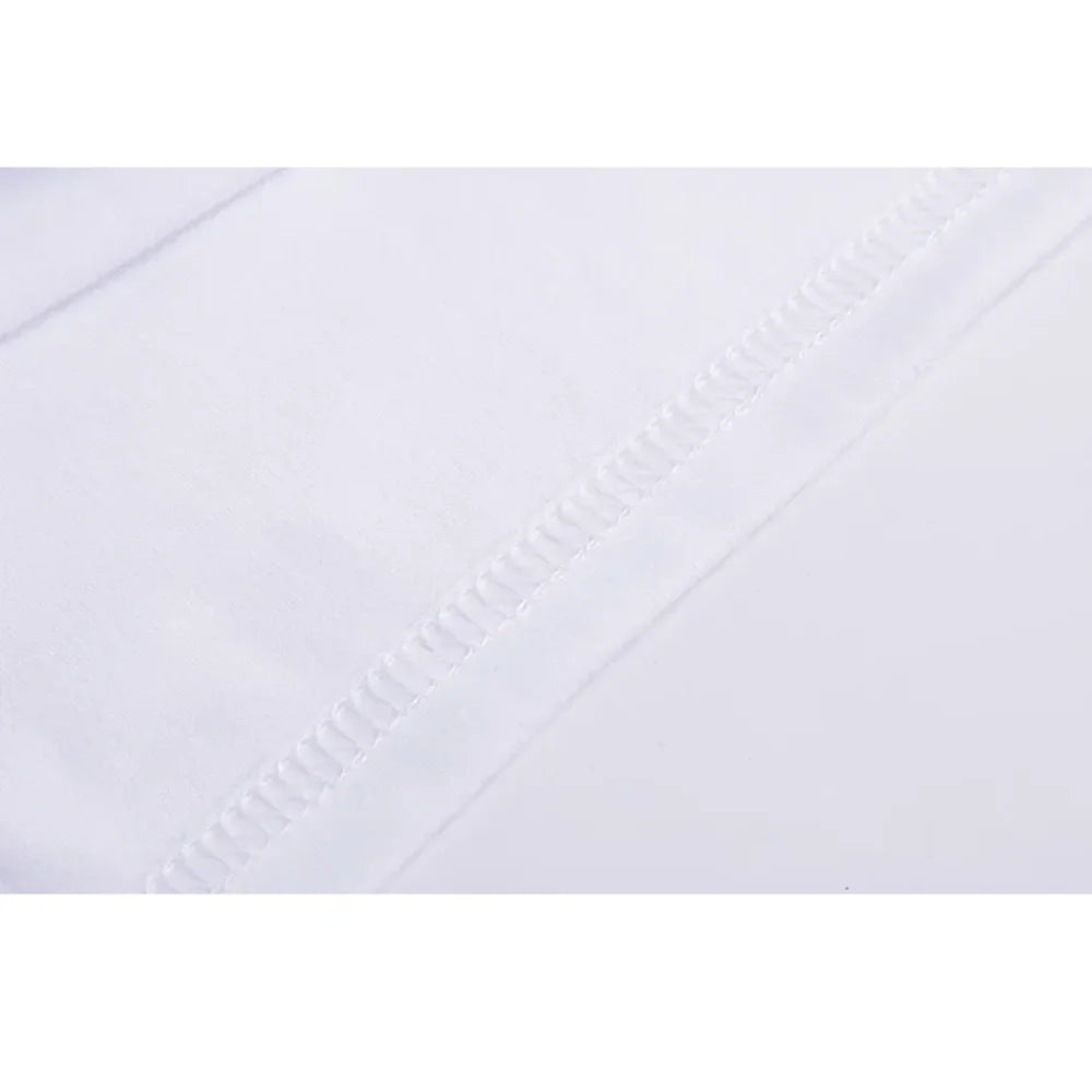 Close-up of the seam detailing on the Easter bunny print summer casual tshirt.