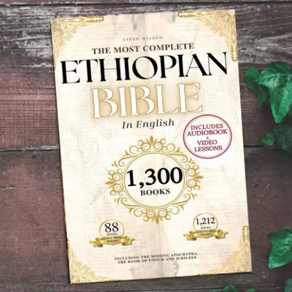 THE COMPLETE ETHIOPIAN BIBLE in English 88 Scriptures: including Missing Apocrypha of Enoch Jubilees(Divided into two volumes)