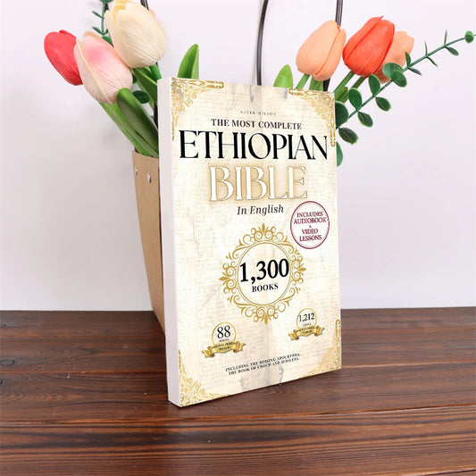 THE COMPLETE ETHIOPIAN BIBLE in English Book: including Missing Apocrypha of Enoch Jubilees(Divided into two volumes)