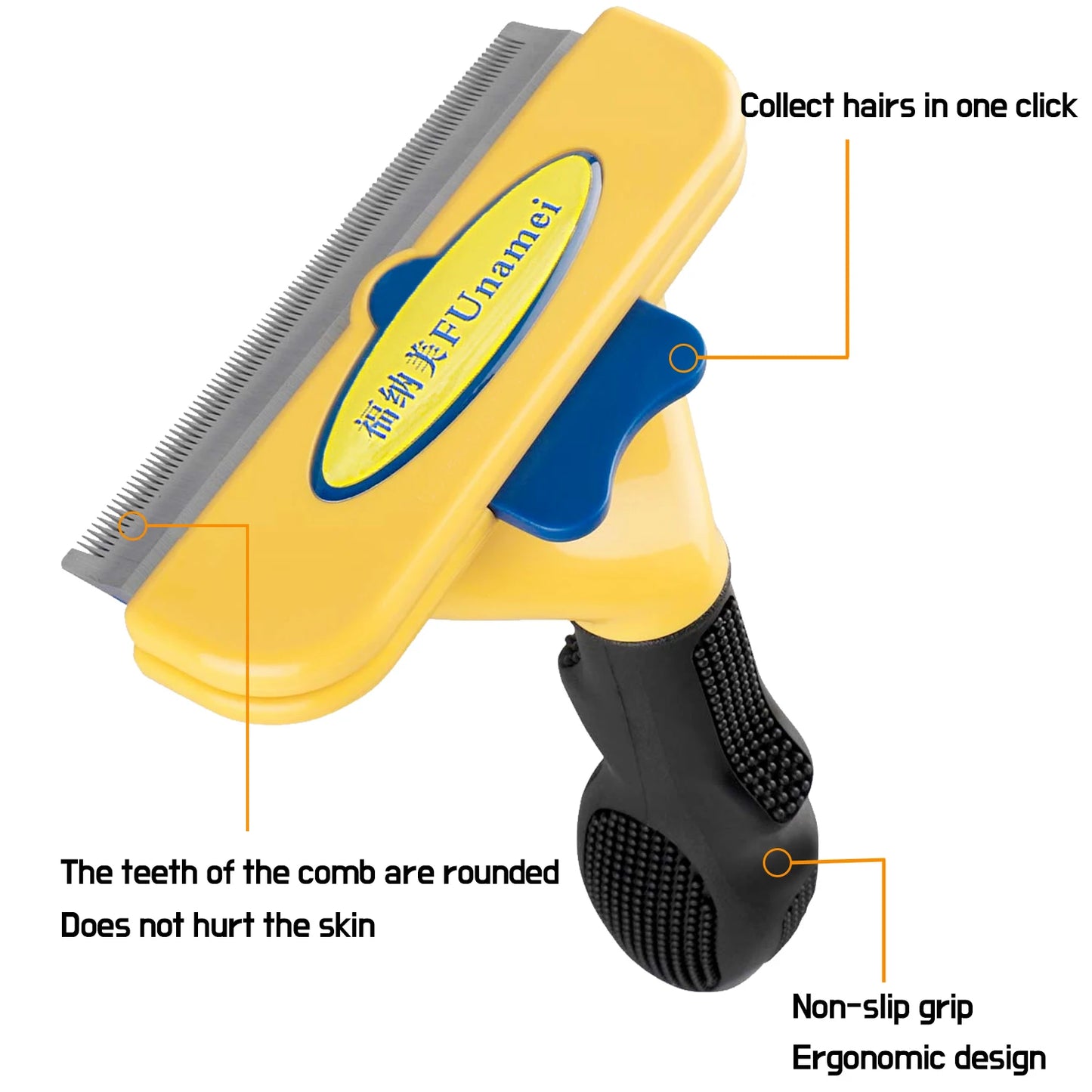 Dog Brush Grooming Accessories Pet Hair Knotting Remover Large Dogs Cat Short Long Hair Anti Lice Combs Cat Hair Care Supplies