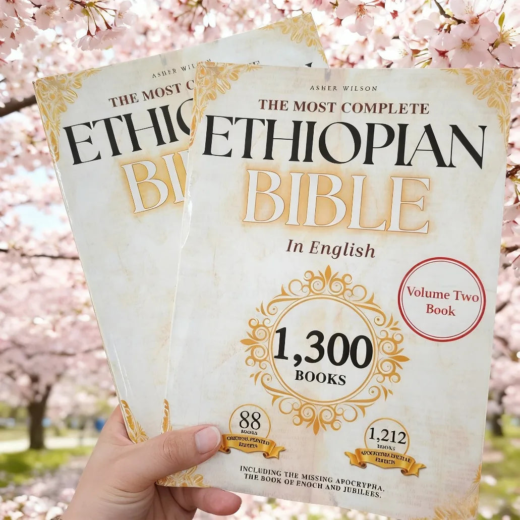 (Two-Pack) THE COMPLETE ETHIOPIAN BIBLE in English 88 Scriptures: including Missing Apocrypha, Book of Enoch, Jubilees.