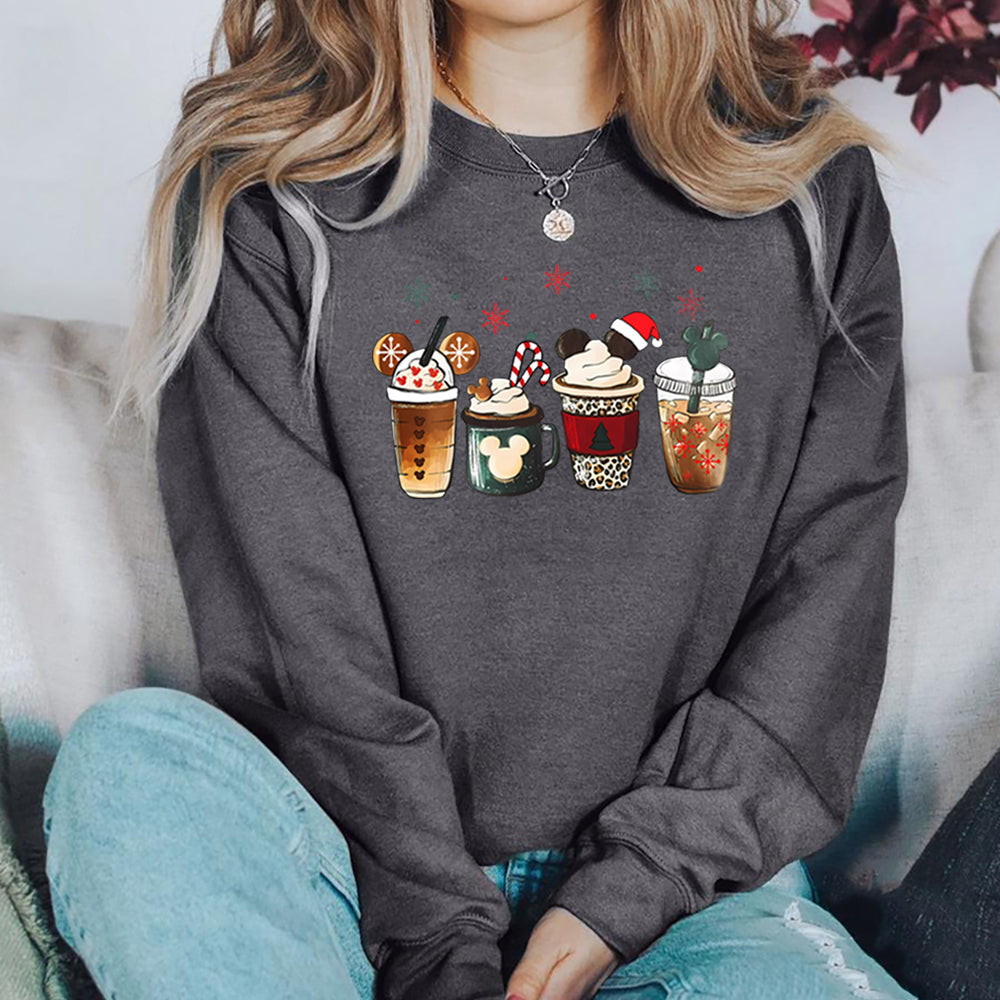 Gingerbread Christmas Coffee Lover Sweatshirt