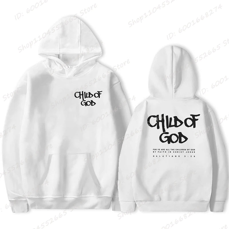 I Am A God Child Hoodie – Christian Prayer Sweatshirt for Women