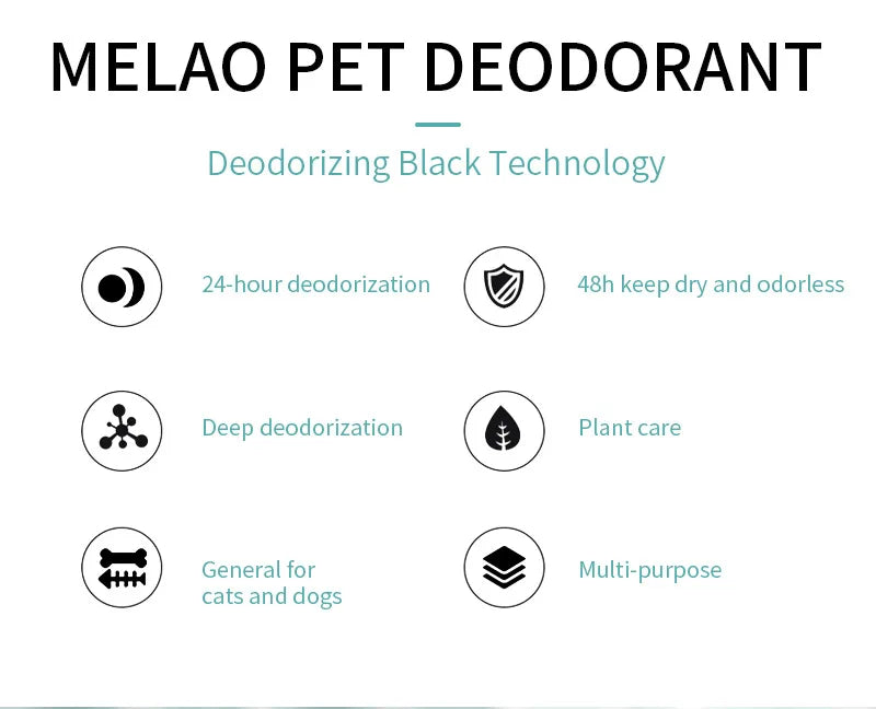 100ml Safe Natural Gentle Pet Odor Eliminator Perfume Spray for Dogs Cats Home Pet Care Long Lasting Fragrance