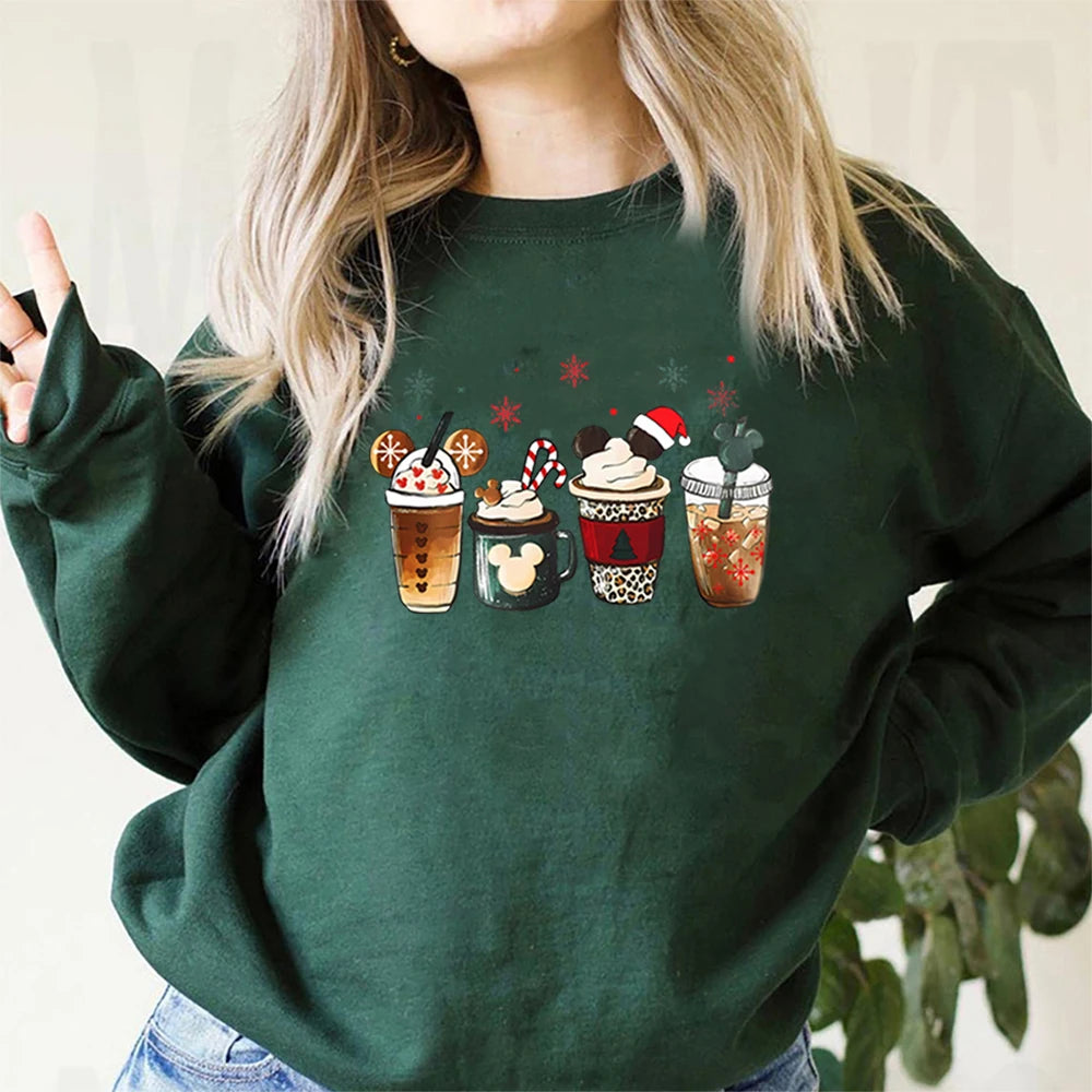 Gingerbread Christmas Coffee Lover Sweatshirt
