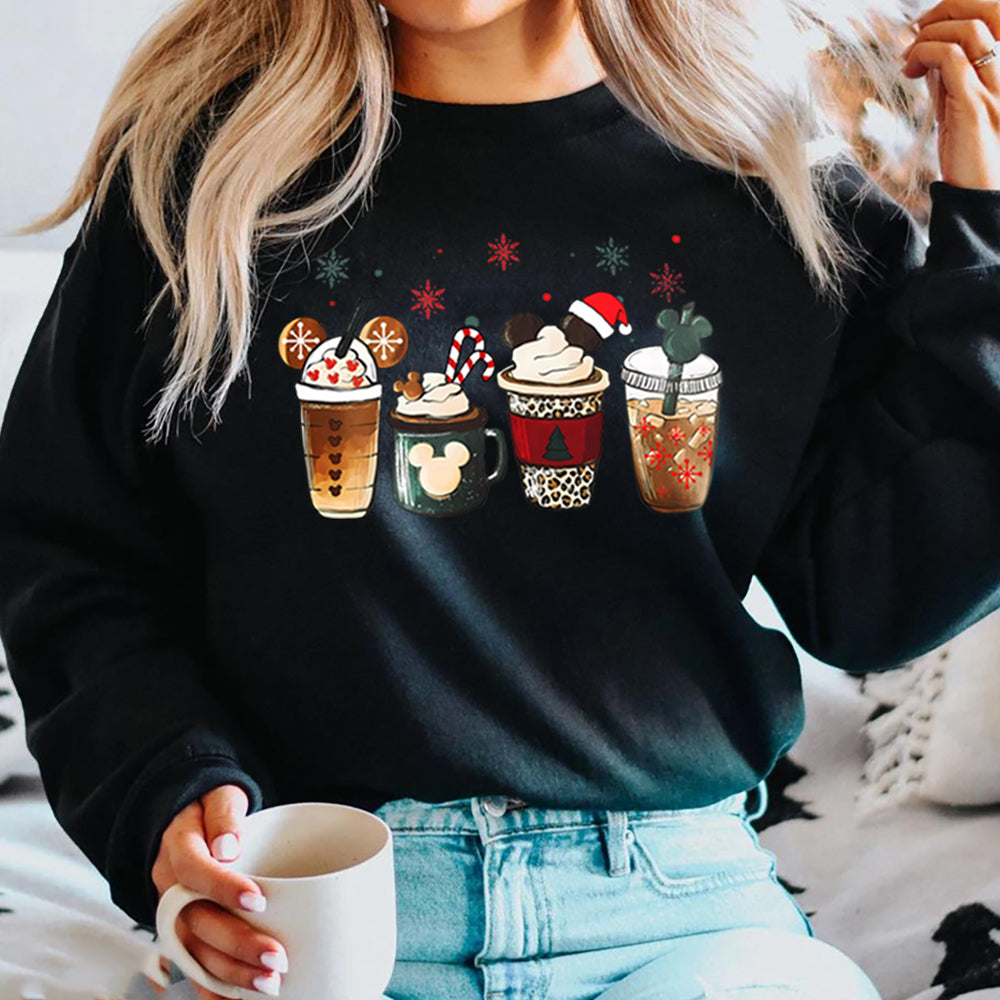 Gingerbread Christmas Coffee Lover Sweatshirt