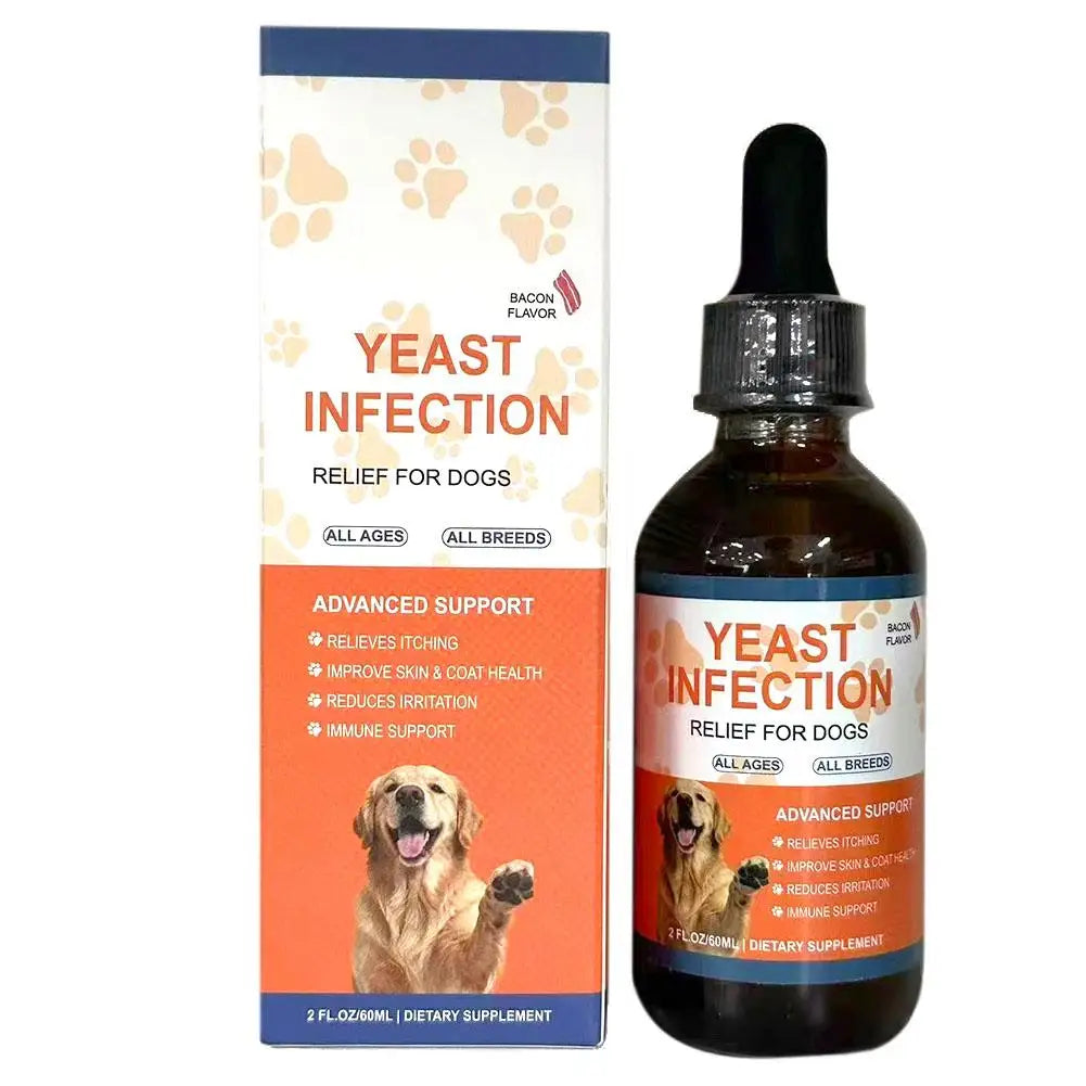 pet yeast drops supplement for digestive health