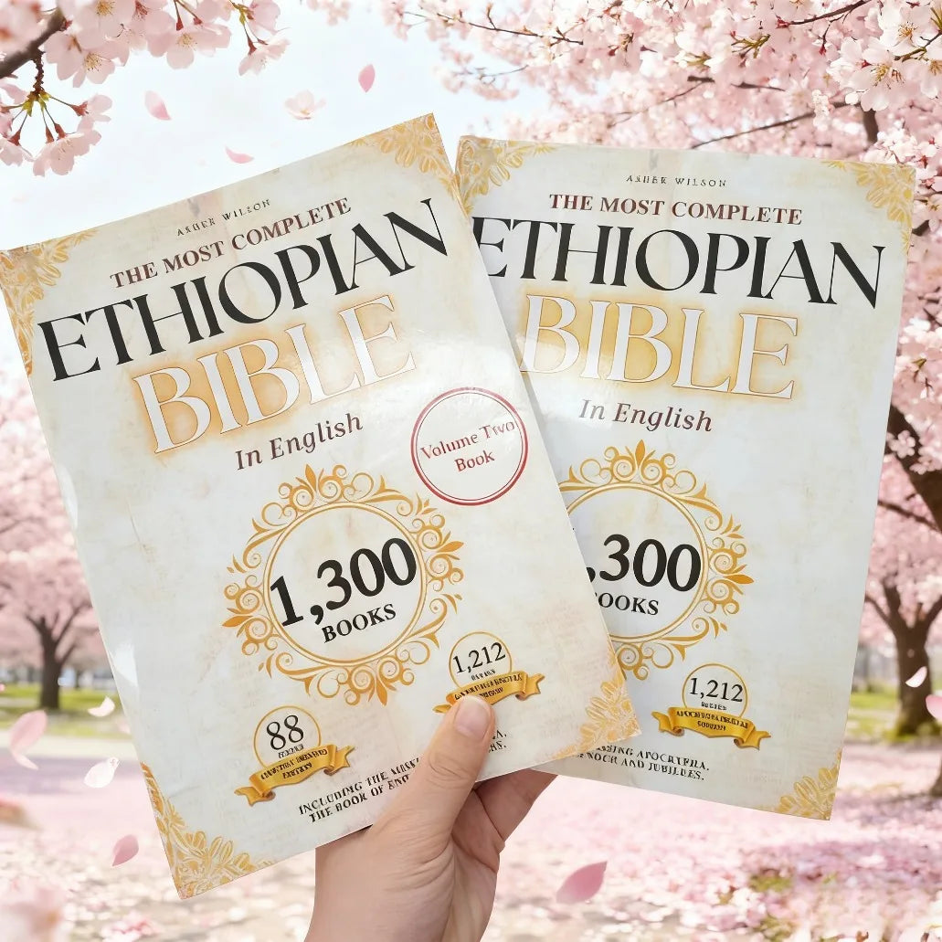 (Two-Pack) THE COMPLETE ETHIOPIAN BIBLE in English 88 Scriptures: including Missing Apocrypha, Book of Enoch, Jubilees.