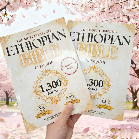 (Two-Pack) THE COMPLETE ETHIOPIAN BIBLE in English 88 Scriptures: including Missing Apocrypha, Book of Enoch, Jubilees.