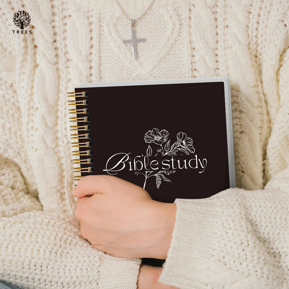 Daily Bible Study Journal - S.O.A.P. Method Bible Study Church Notebook, Daily Devotional Notebook Prayer Journal Note Taking