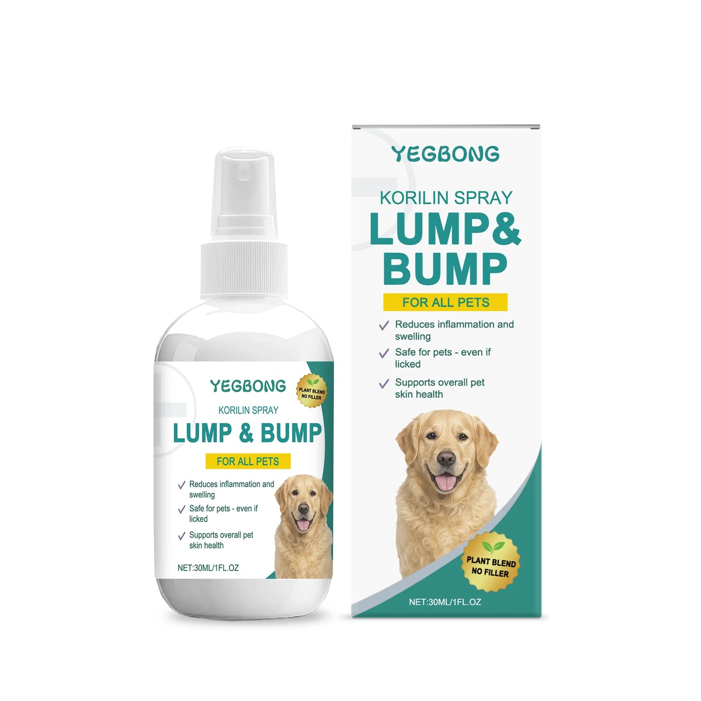 Pet Skin Repair Spray–Soothes Dryness, Sensitivity,Redness&Itching,Non-Irritating&Non-Sensitizing,Suitable for Puppies & Kittens