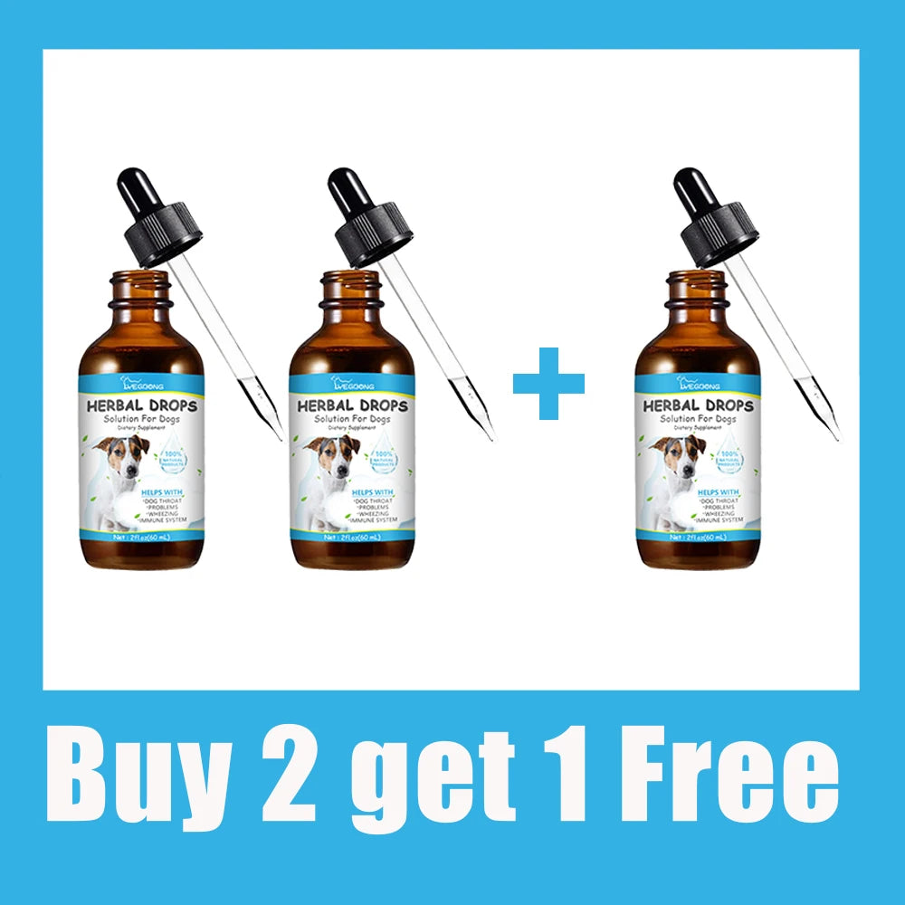 Pet Cough Herbal To Soothe Coughs Relieve Throat Discomfort Sneeze Boost Immunity Safe For Cats And Dogs