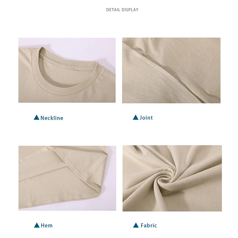 Detail display of Christian Easter t-shirts showing neckline, joint, hem, and fabric quality.