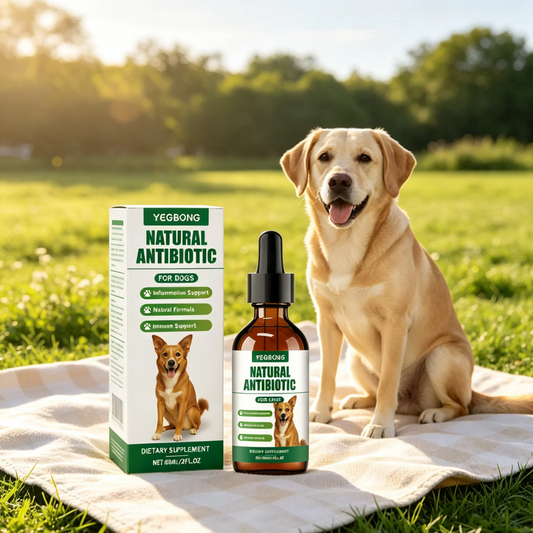 YEGBONG Natural Antibiotic for Dogs Care Daily Protection Regulate Metabolism Boost Immunity Gentle Dog Dietary Supplement 60ml