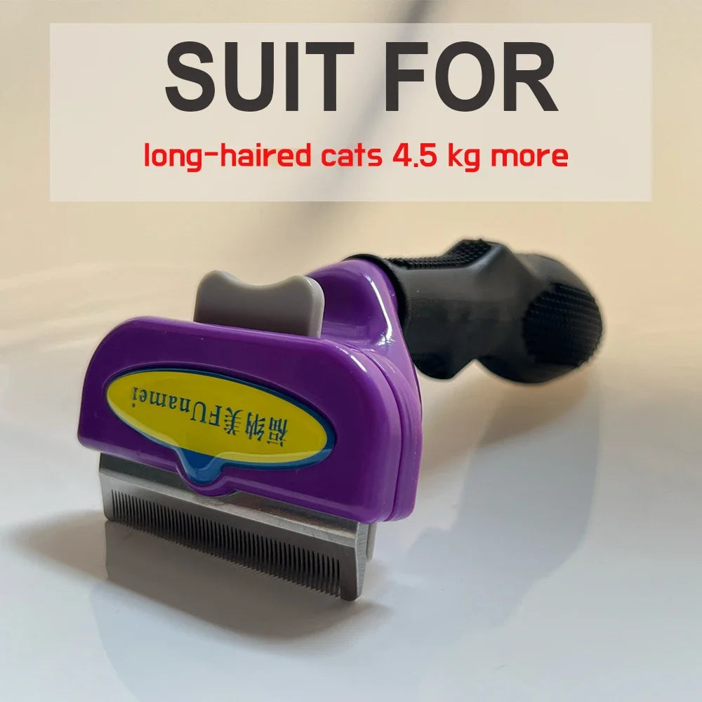 Dog Brush Grooming Accessories Pet Hair Knotting Remover Large Dogs Cat Short Long Hair Anti Lice Combs Cat Hair Care Supplies