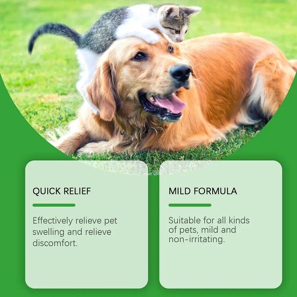 89ML Anti Itch Spray For Dogs Dogs Pets Relief Spray For Irritated Skin Dogs Pets Itching Skin Relief Safe Soothing Pet Allergy