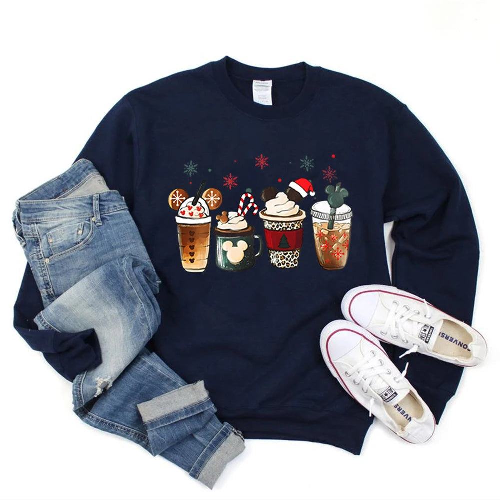 Gingerbread Christmas Coffee Lover Sweatshirt