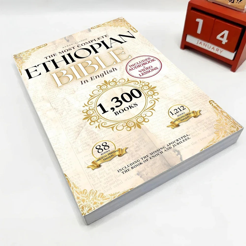 THE COMPLETE ETHIOPIAN BIBLE in English 88 Scriptures: including Missing Apocrypha of Enoch Jubilees(Divided into two volumes)