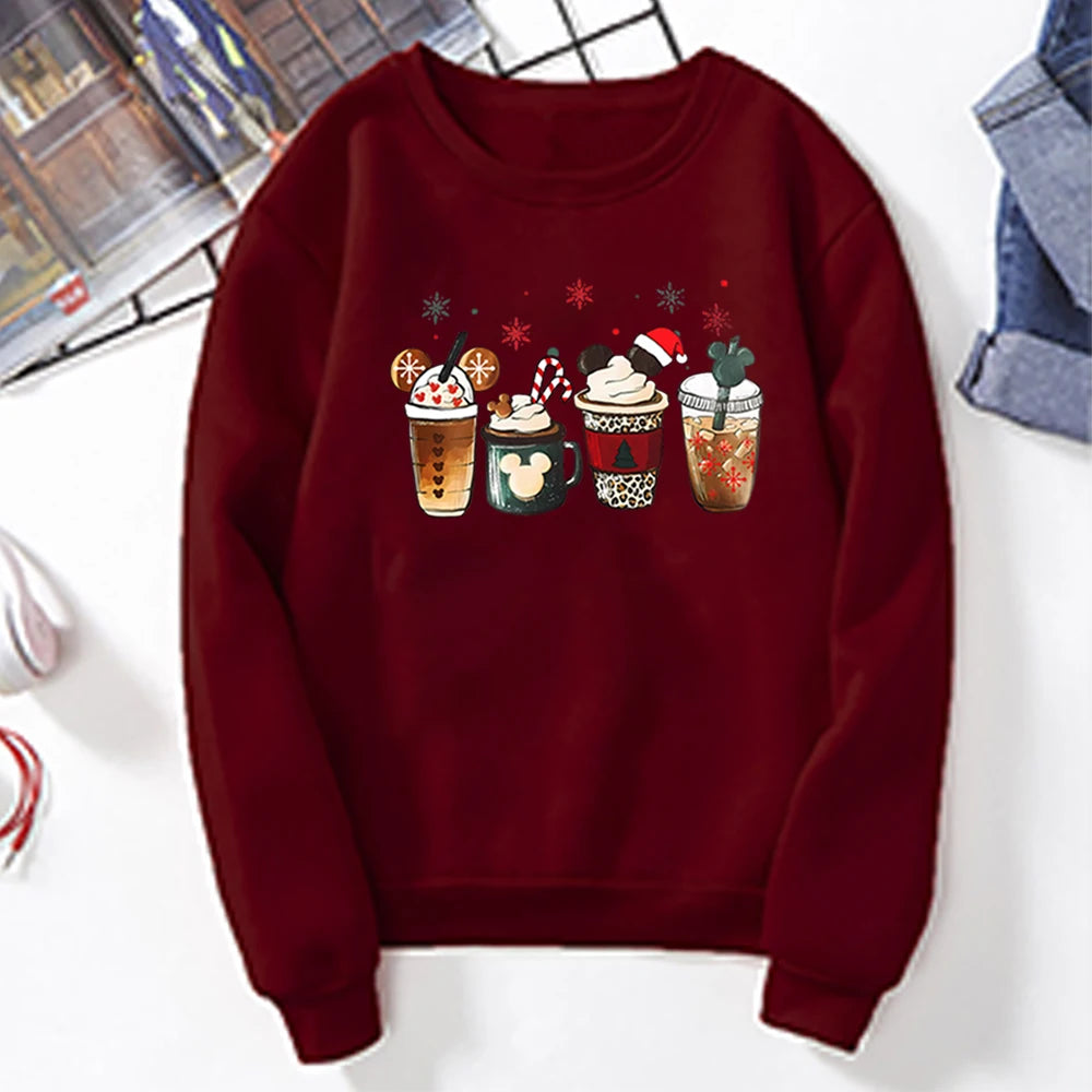 Gingerbread Christmas Coffee Lover Sweatshirt
