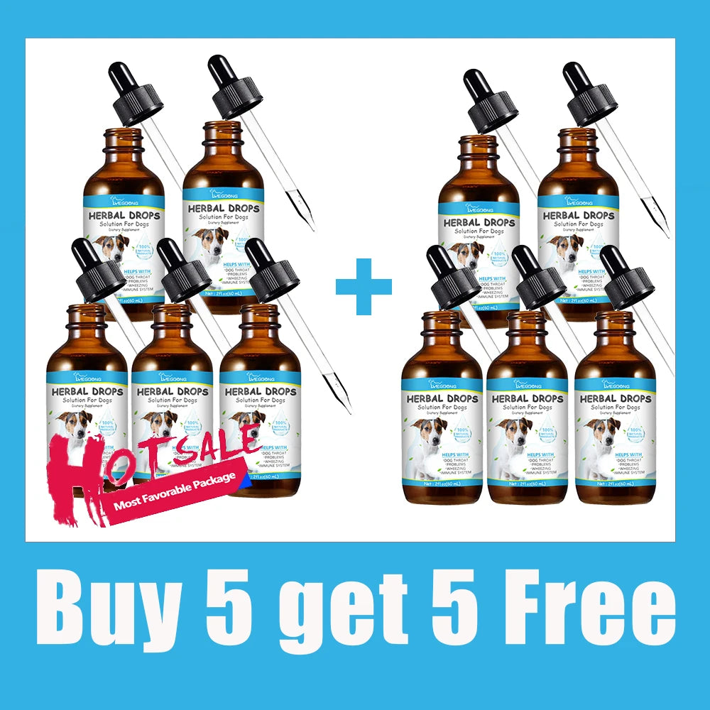 Pet Cough Herbal To Soothe Coughs Relieve Throat Discomfort Sneeze Boost Immunity Safe For Cats And Dogs