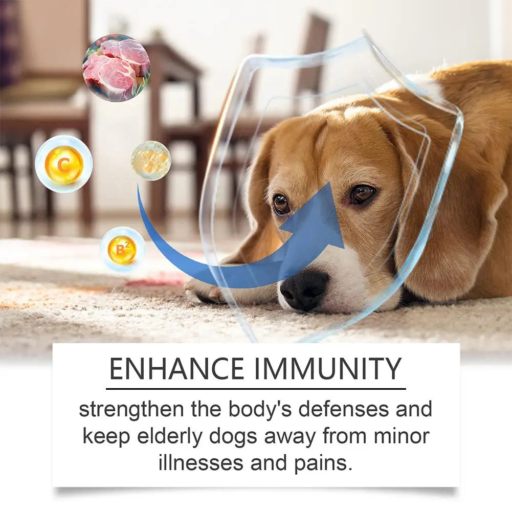 Trace Tablets For Elderly Dogs 80 Tablets Potent Antioxidants Mineral Joint Health Immune System Wellness Supplement