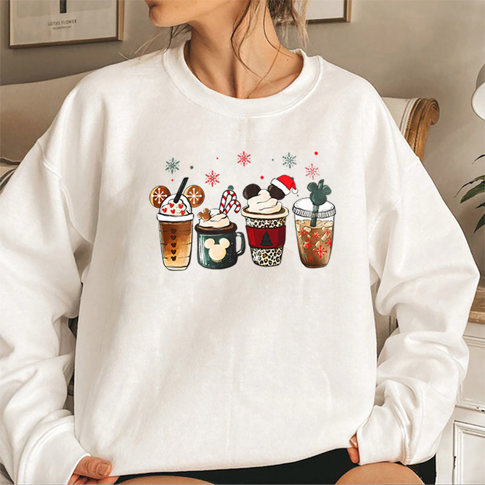 Gingerbread Christmas Coffee Lover Sweatshirt