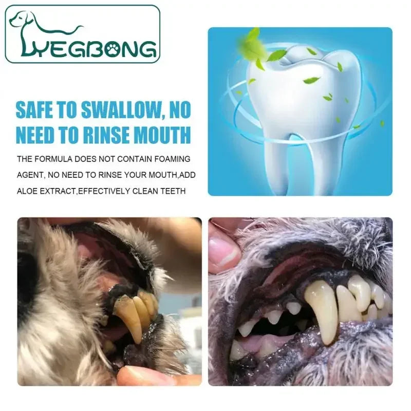 Pet Toothpaste for Dogs & Cats Oral Care 