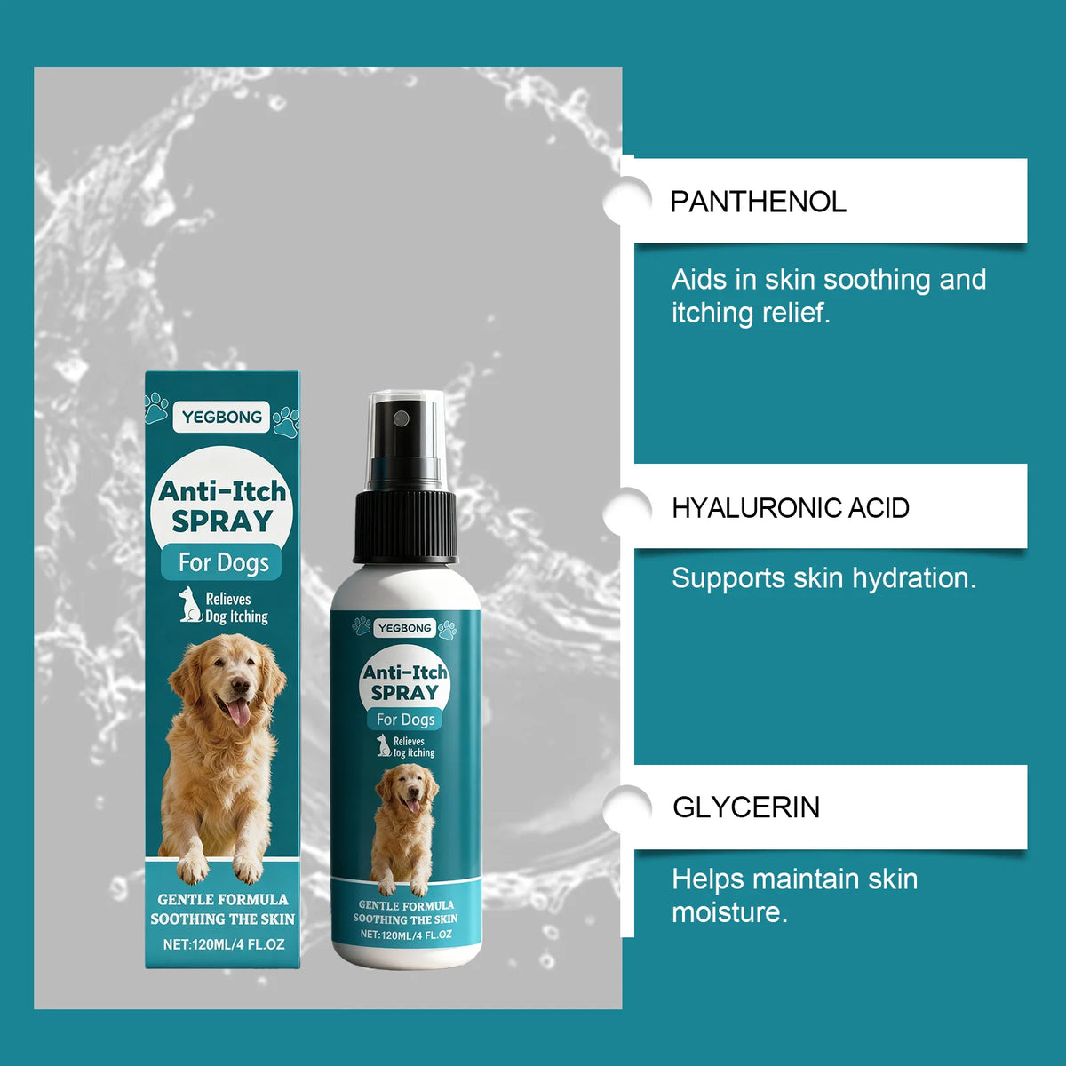 Pet Skin Care Spray Gentle Topical Care