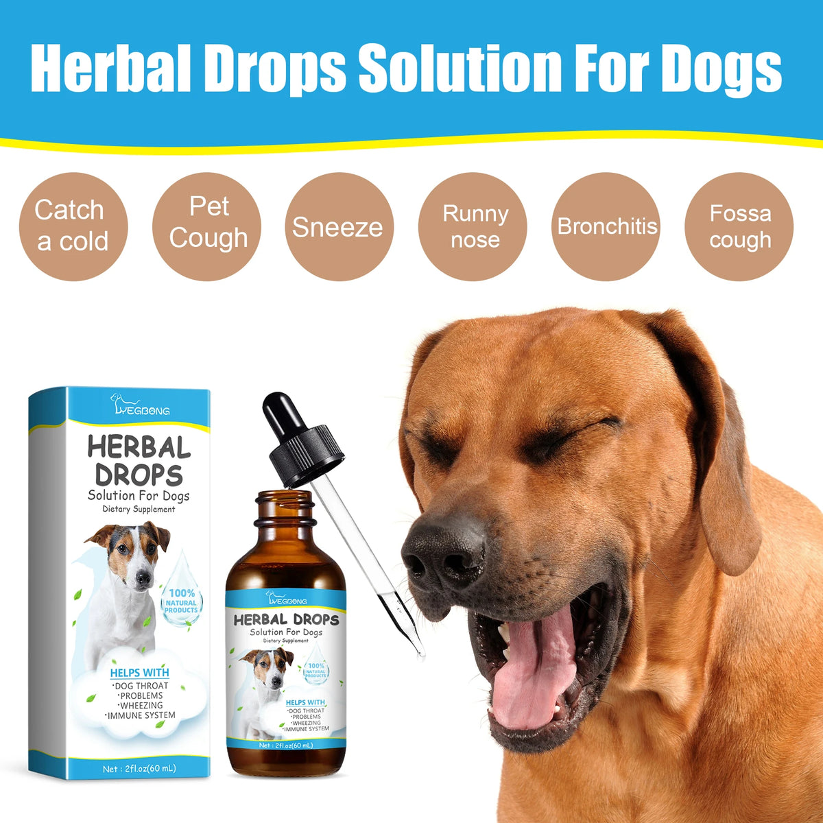herbal drops for pet cough relief