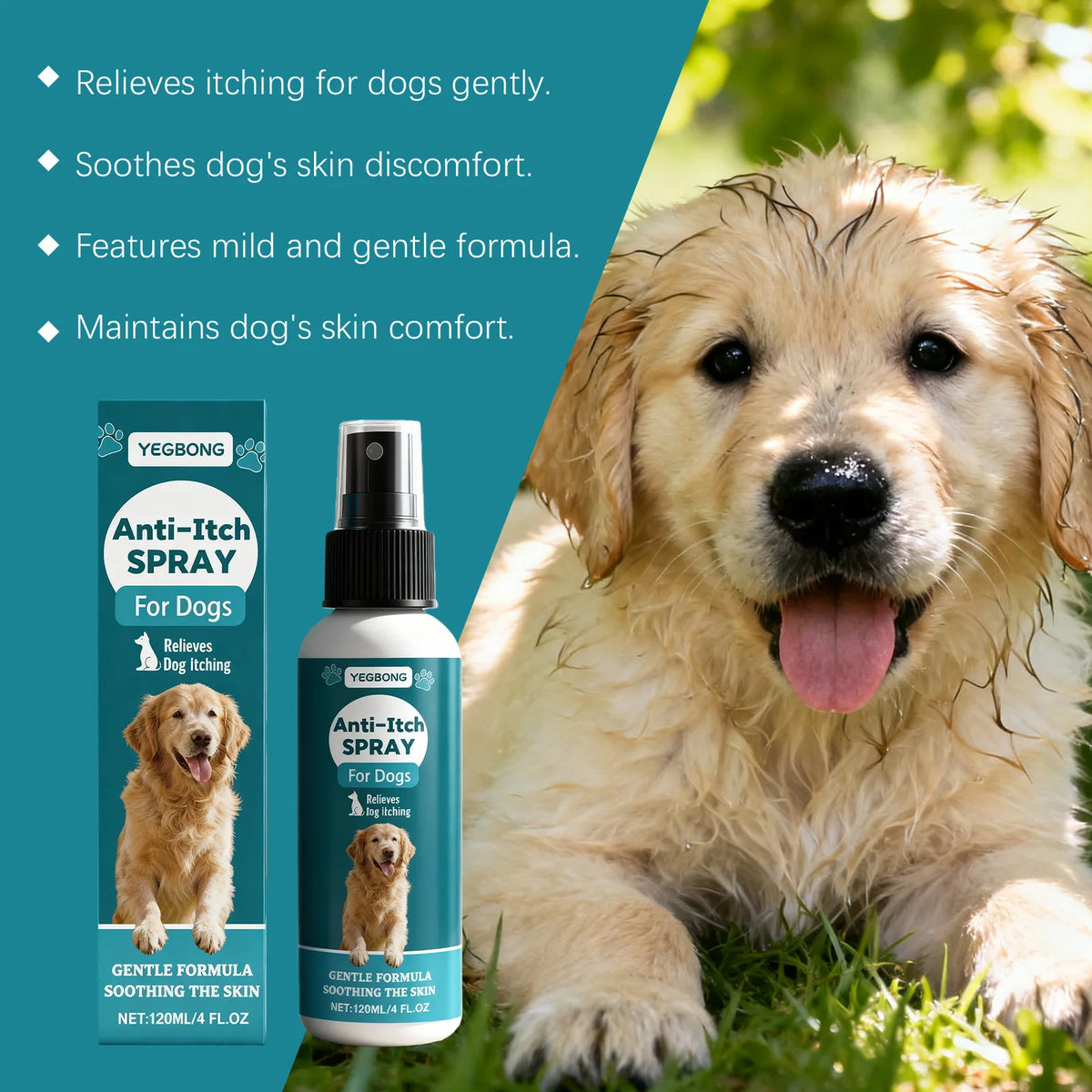 Pet Skin Care Spray Gentle Topical Care